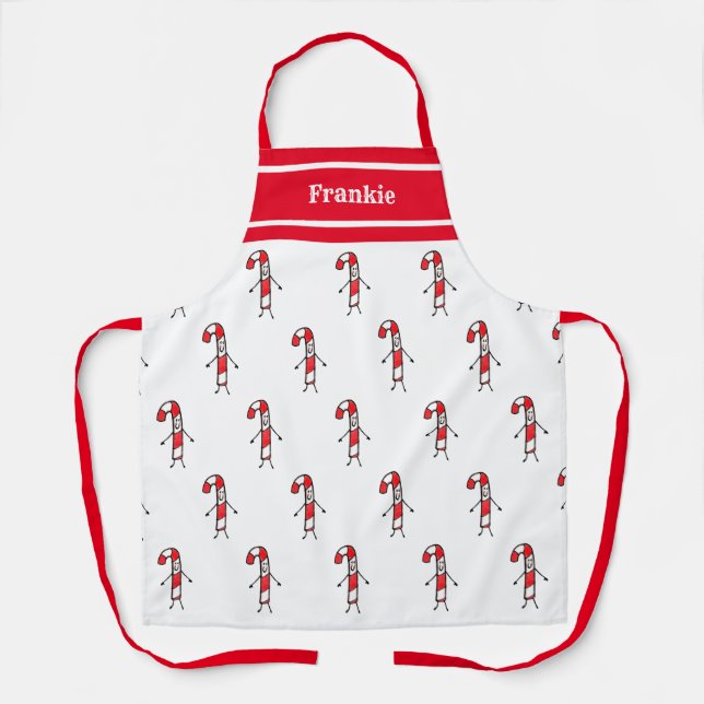 Delantal Cañón de candía personalizada (Anverso)