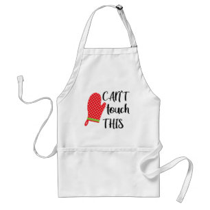 Delantal Can't Touch This // Funny Baking Pun Quote