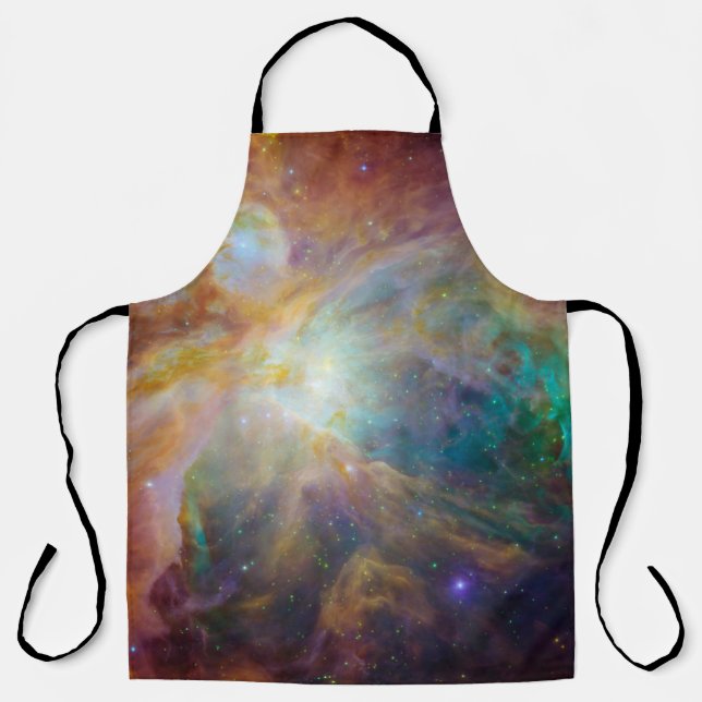 Delantal Caos en el corazón de la composición Spitzer Hubbl (Anverso)