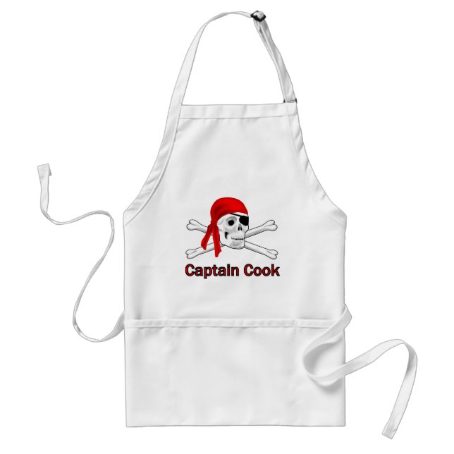 Delantal Capitán Pirata Cook Apron (Frente)