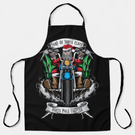 Delantal Capítulo Del Polo Norte De Los Hijos De Santa Clau