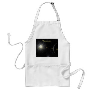 Delantal Capricornio brillante
