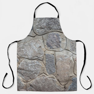Delantal Captación textualmente de mampostería de piedra an