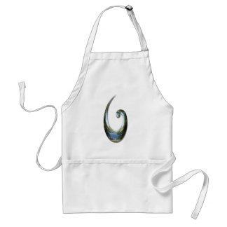 Delantal Capucha de pescado maorí - Cromado