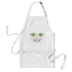 Delantal Cara Apron/Kitty