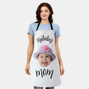 Delantal Cara de Bebé Personalizada con Foto y Nombre Nueva