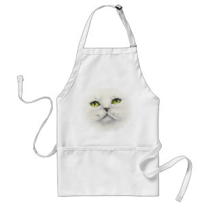 Delantal cara de gato