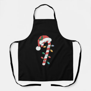 Delantal Caramelo de Navidad Caña Santa Navidad Niños 