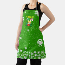 Caramelos Navideños y Copos de Nieve VERDES