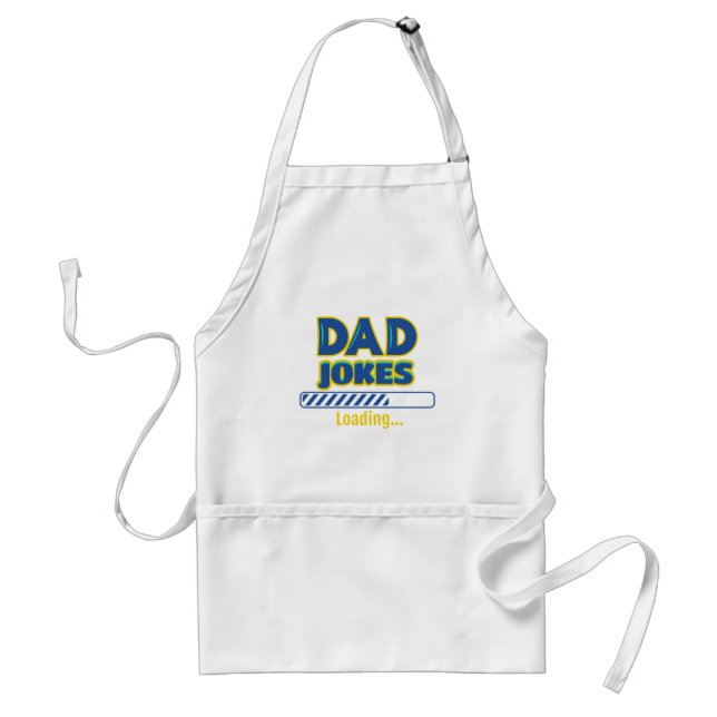 Delantal Carga de Chistes de papá (Frente)