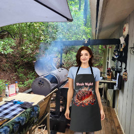 Delantal Carne de res sazonada para parrilla Maestro