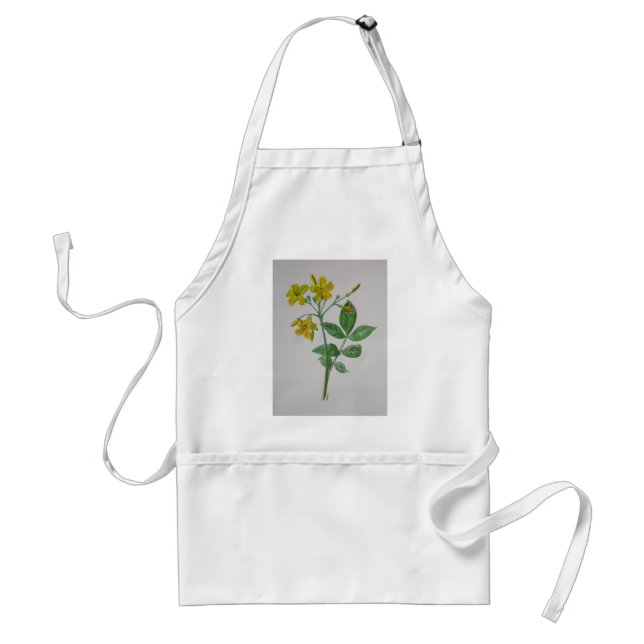 Delantal Carolina Jasmine Botanic Art (Frente)