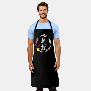 Delantal Carpa japonesa (Koi o Nishikigoi)