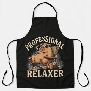 Delantal Carpincho Divertido Relaxador Profesional