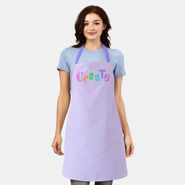Delantal Cartas divertidas "Crear" Apron (Gastado)