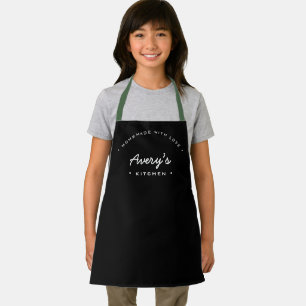 Delantal Casero con Personalizado de amor Kitchen Kid's