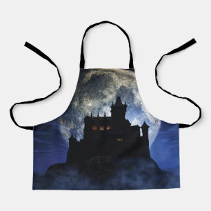 Delantal Castillo de fantasía durante la noche