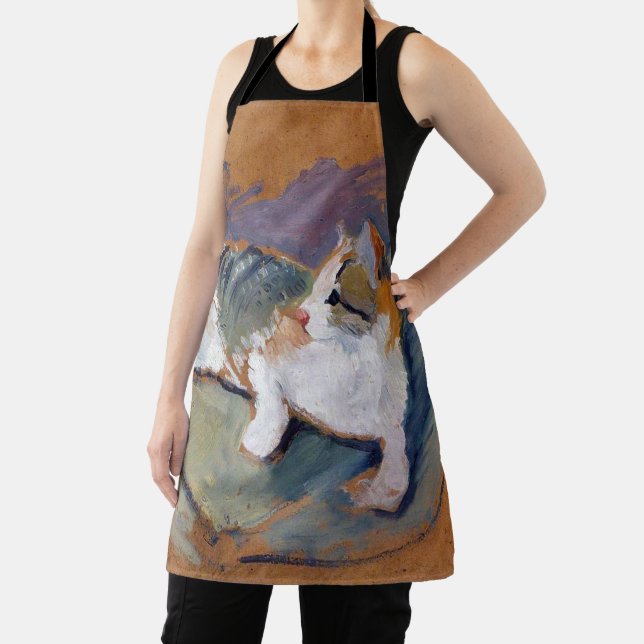 Delantal Cat, August Macke Apron (in situ)
