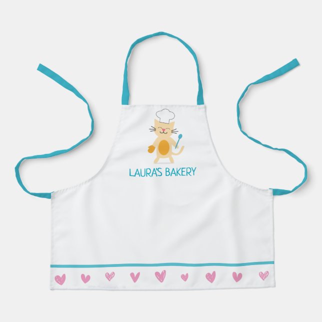 Delantal Cat Chef Apron for Kids (Anverso)