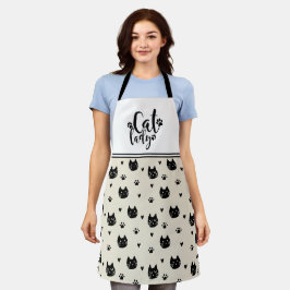 Delantal Cat Lady Apron