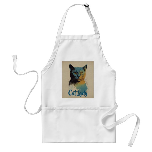 Delantal Cat Lady Apron (Frente)