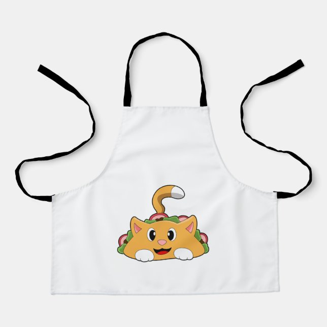 Delantal Cat Taco (Anverso)