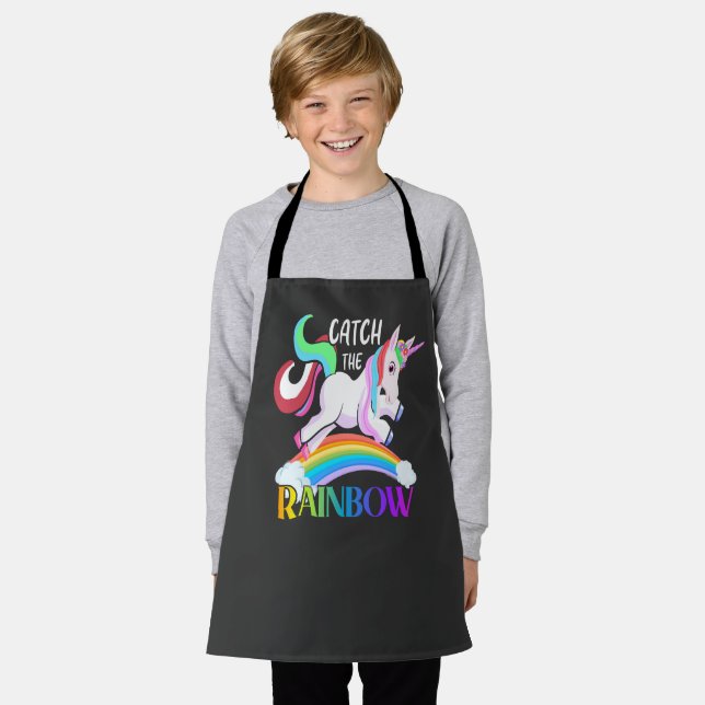 Delantal Catch the Rainbow - Unicorn Designs-15989 (Gastado)