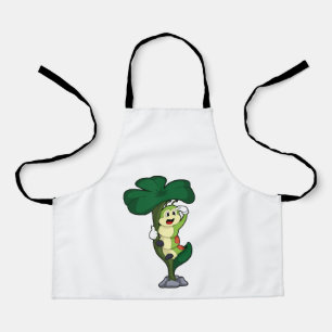 Delantal Caterpillar con hoja