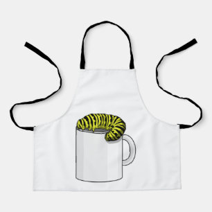 Delantal Caterpillar con Mug