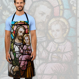 Delantal Católico San José Jesús Cristóbal