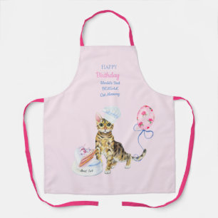 Delantal Cats de amor cocinando comida Cocina Diosa de la C