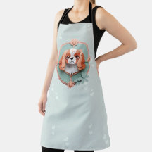 Cavalier King Charles Pastel Cortar el Arte