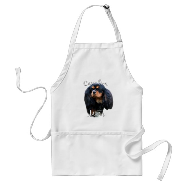 Delantal Cavalier King Charles Spaniel Mom 2 (Frente)