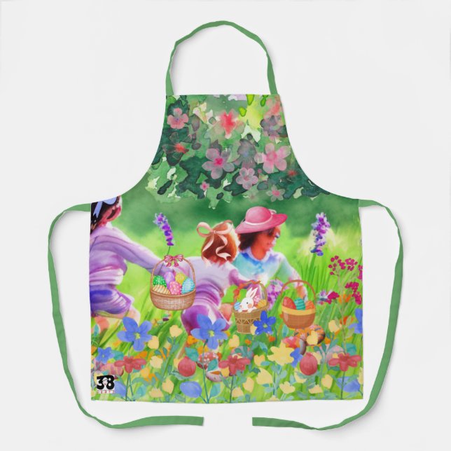 Delantal Caza de huevos de Pascua (Anverso)