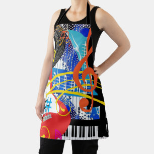 Delantal Celebrando el Apron musical