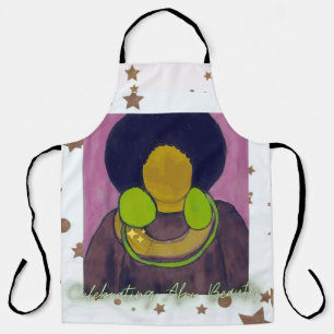 Delantal Celebrando la belleza africana