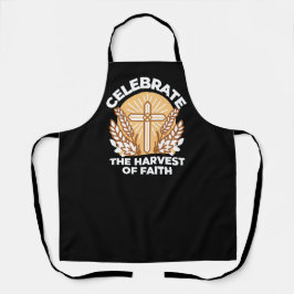 Delantal Celebrar la fe con la cosecha - Arte Inspirador