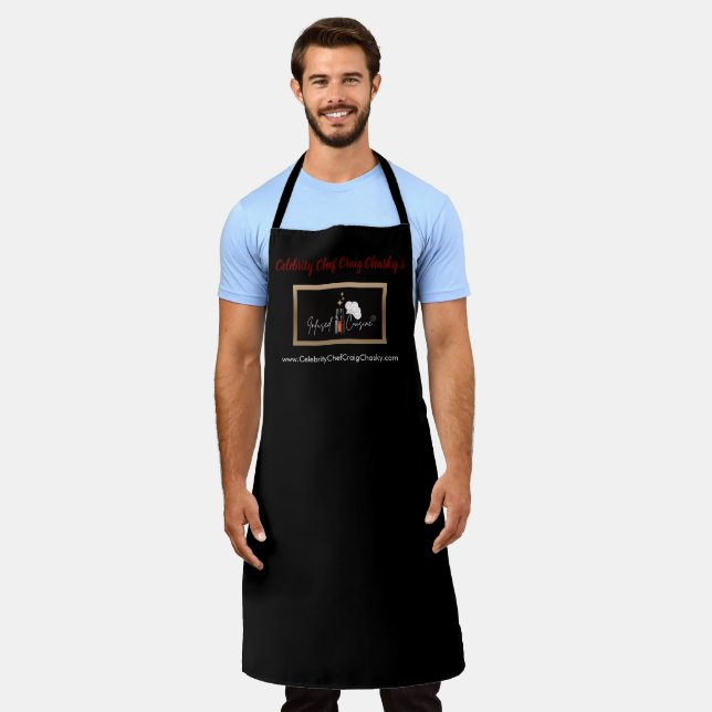 Delantal Celebrity Chef Chasky's "Infused Cuisine" Apron (Gastado)