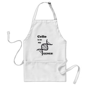 Delantal Cello Está En Mis Genes