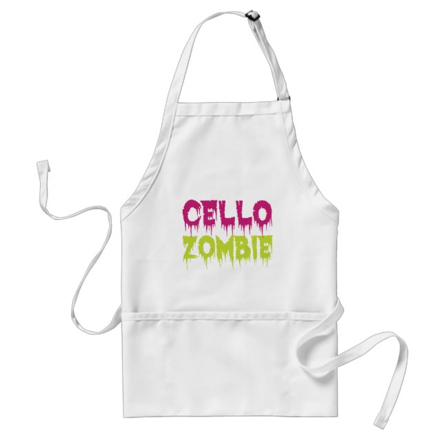 Delantal Cello Zombie (Frente)