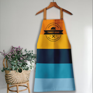 Delantal Cena divertida de acción de gracias Turquía person
