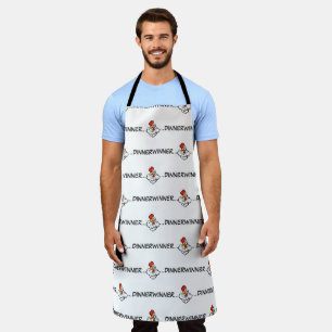Delantal "Cena ganadora" Esfuerzo olímpico de Grill Apron