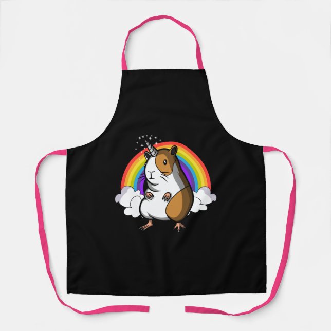 Delantal Cerdo unicornio (Anverso)