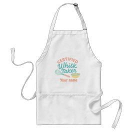 Delantal Certified Whisk Taker – Personalized Kitchen Apron