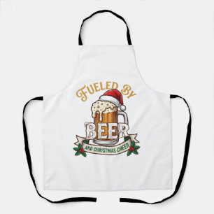 Delantal Cerveza con combustible Taza de alegría de Navidad