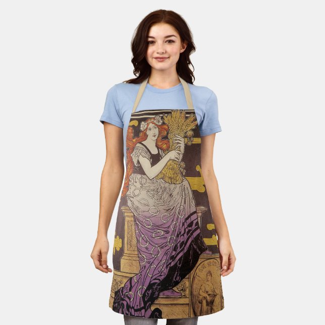 Delantal Cerveza de la Meuse por Marc Auguste Bastard (Gastado)