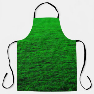 Delantal césped verde de fondo