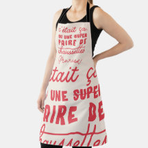 C'était ça ou des chaussettes todo-sobre Print Apr