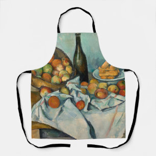 Delantal Cezanne Basket Apples Impresionsionist Art