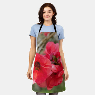 Delantal Chaenomeles speciosa All Over Print Apron